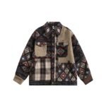 Loose Casual Couple Polo Collar Jacket - Image 6
