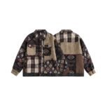 Loose Casual Couple Polo Collar Jacket - Image 5