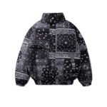 Retro Cashew Flower Full Print Padded Coat - Image 2