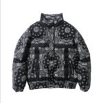 Printed Stand Collar Cotton Coat High Fashion Walk - Image 5
