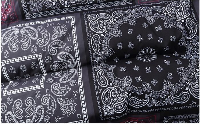 Retro Cashew Flower Full Print Padded Coat - Image 4