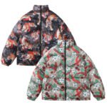 Hip Hop Stand Collar Cotton Coat - Image 4