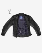 Dark Glasgow Rider Motorbike Full Grain Cowhide Leather CE Approved Guards - Image 6