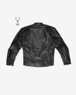 Dark Glasgow Rider Motorbike Full Grain Cowhide Leather CE Approved Guards - Image 9