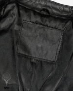 Liverpool stunt black full grain cowhide Leather jacket motorbike fashion jacket - Image 8