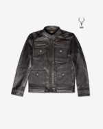 MP Oslo Adventa Black Bomber Inspired Master Piece Full Grain Cowhide