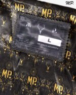MP Oslo Adventa Black Bomber Inspired Master Piece Full Grain Cowhide - Image 14