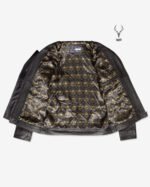 MP Oslo Adventa Black Bomber Inspired Master Piece Full Grain Cowhide - Image 13