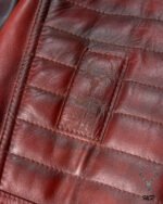Ashen Alder Rebel Premium Two Tune Full Grain Leather Motorbike Jacket Custom Only - Image 4