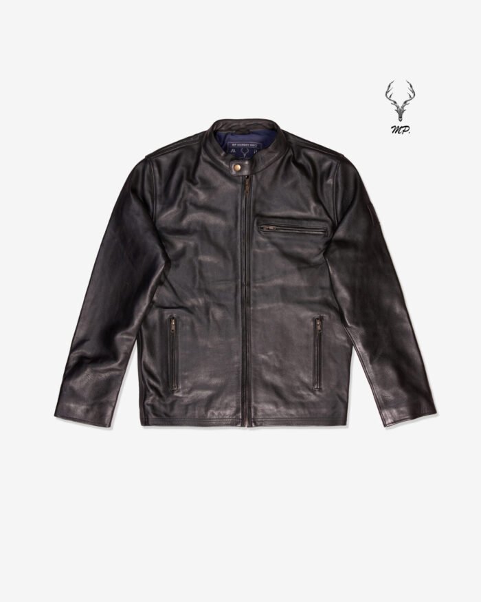 MP. Highway Hero Full-Grain Cowhide Aniline Leather Jacket Premium Craftsmanship Ultimate Durability Timeless Classic Style - Image 2