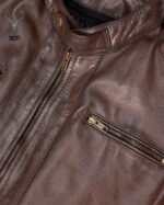 MP Midnight Motova Full Grain Distressed Motorbike Leather Jacket for Racers & Riders - Image 3