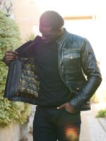 MP Oslo Adventa Black Bomber Inspired Master Piece Full Grain Cowhide - Image 11