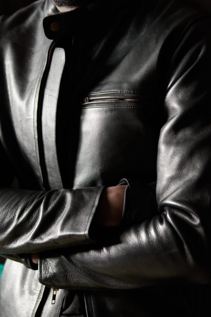 MP. Highway Hero Full-Grain Cowhide Aniline Leather Jacket Premium Craftsmanship Ultimate Durability Timeless Classic Style - Image 10