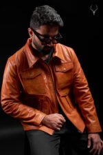 Gold Rush The Highland Loch Full Grain Cowhide Bomberstyle Leather Jacket - Image 2