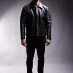 MP Midnight Pinnacle Full Grain Aniline Cowhide Leather Jacket Classic Bomber and Wild Country