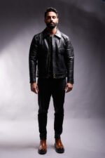 MP Midnight Pinnacle Full Grain Aniline Cowhide Leather Jacket Classic Bomber and Wild Country - Image 7
