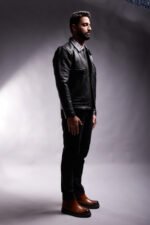 MP Midnight Pinnacle Full Grain Aniline Cowhide Leather Jacket Classic Bomber and Wild Country - Image 8