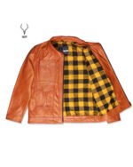 Gold Rush The Highland Loch Full Grain Cowhide Bomberstyle Leather Jacket - Image 7
