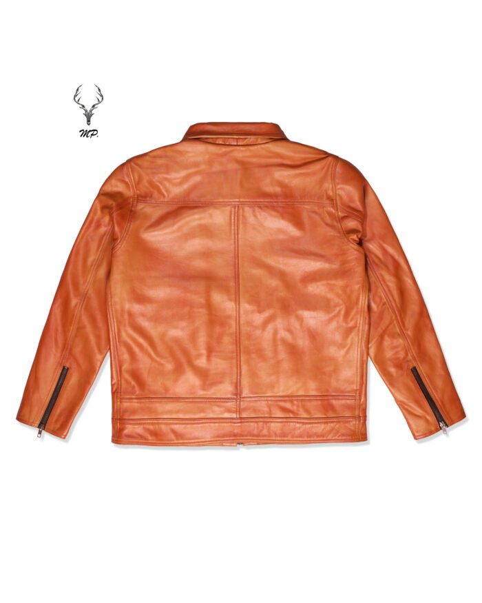 Gold Rush The Highland Loch Full Grain Cowhide Bomberstyle Leather Jacket - Image 9