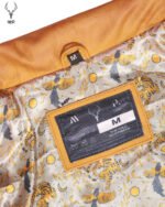 The Wild Scotsman Gold Rush High End Premium Trio Tune Cowhide Leather Jacket - Image 8