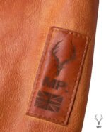 Gold Rush Texas Day Premium Yellow Gold Waxed Full Grain Leather Jacket - Image 15