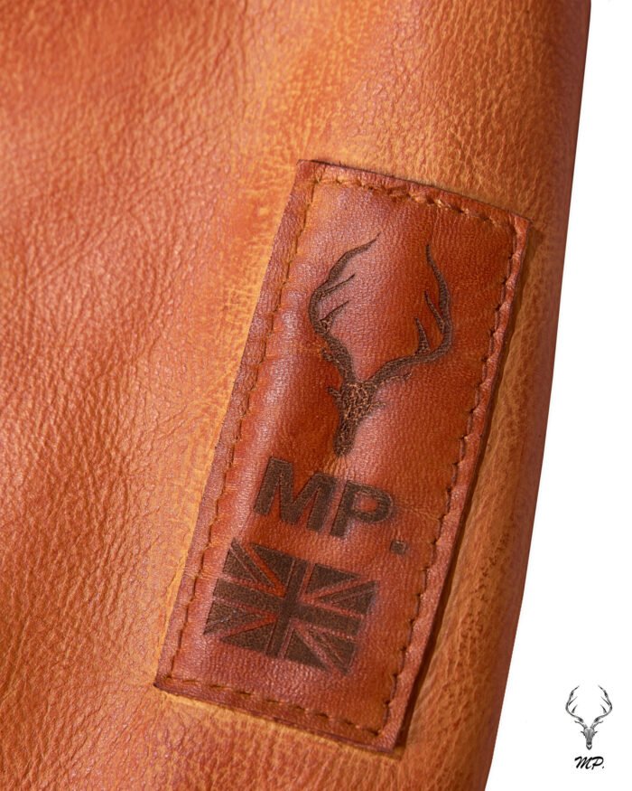 Gold Rush Texas Day Premium Yellow Gold Waxed Full Grain Leather Jacket - Image 15