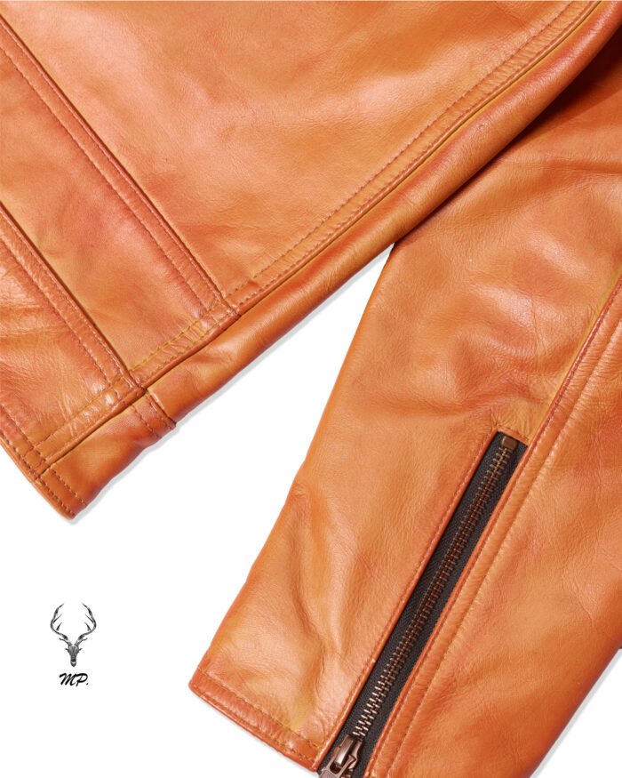 Gold Rush The Highland Loch Full Grain Cowhide Bomberstyle Leather Jacket - Image 10