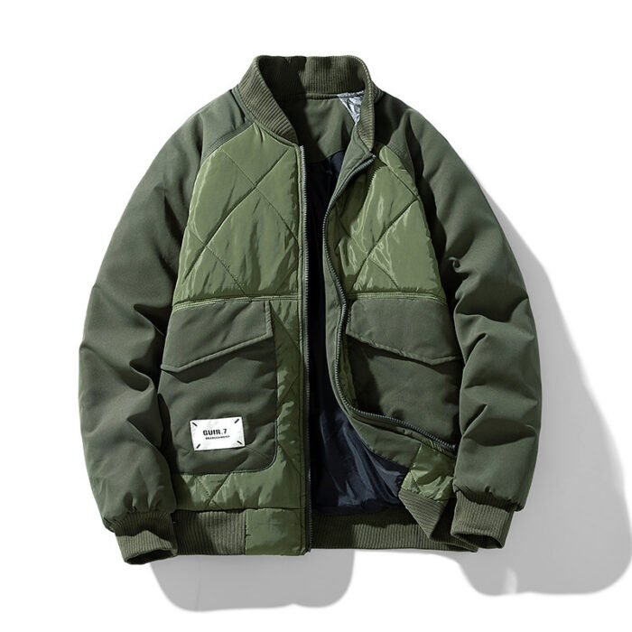 Winter Warm Leisure Baseball Jacket Cotton-padded Coat - Image 5