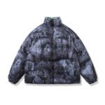 Stand Collar Jacket High Street Couple Casual Cotton Padded Clothes - Image 2