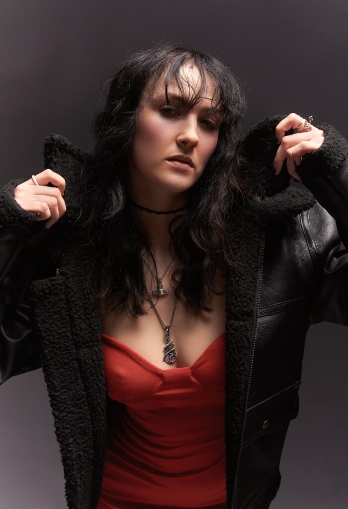 MP Woodland Vanguard Rugged & Distress Oversized Stiff Leather Jacket - Image 3