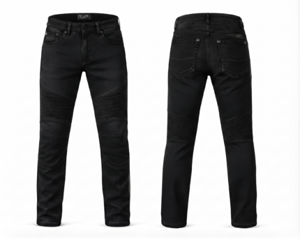 MP Shadow Moto Jeans (Solid Black)