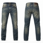 MP.Trailblazer Waxed Brown Jeans