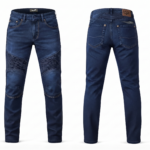MP. Blue Stretch Moto Jeans