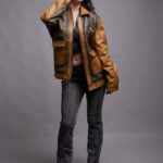Gold Rush Weekend Warrior Two Tune Premium Distressed Leather Jacket