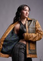 Gold Rush Weekend Warrior Two Tune Premium Distressed Leather Jacket - Image 5