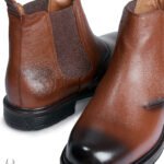 X01 Oiled Pull-Up Leather Boots
