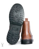 X01 Oiled Pull-Up Leather Boots - Image 8